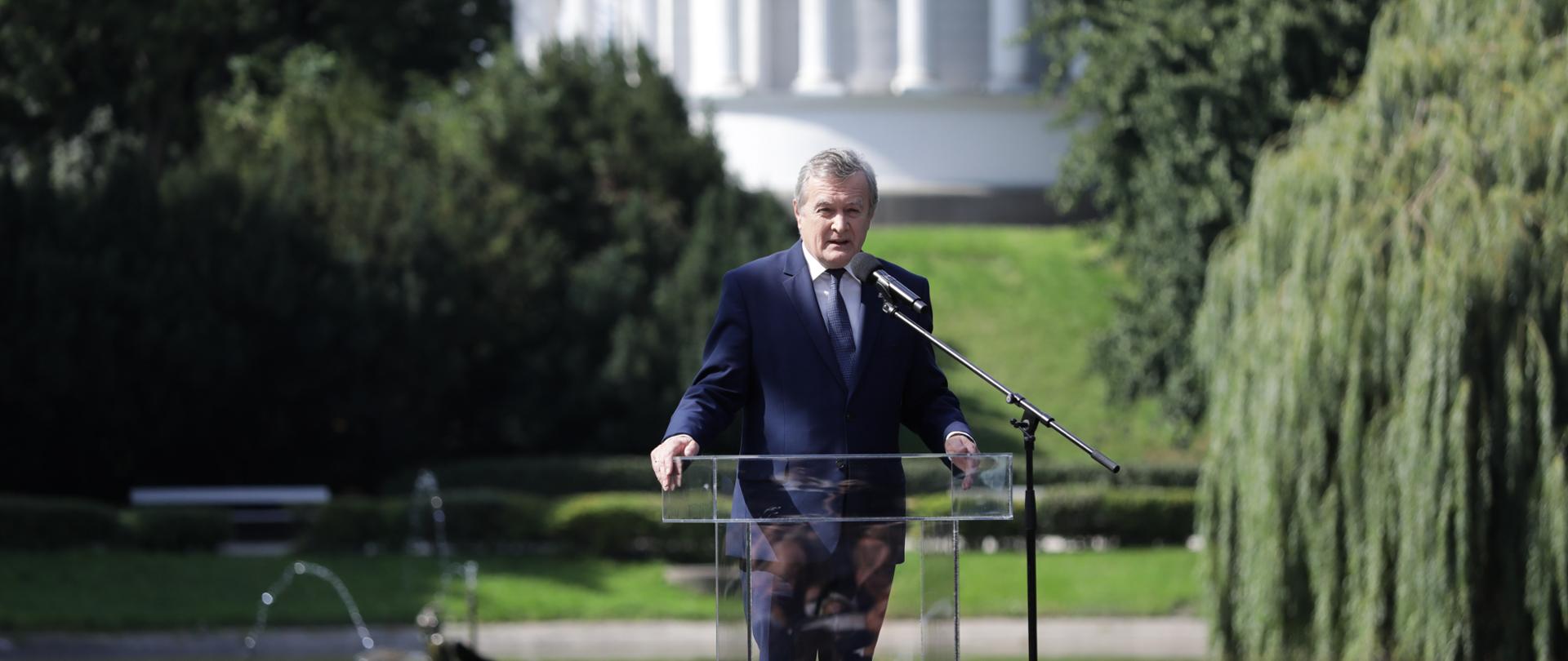 Minister kultury na inauguracji Narodowego Czytania 2020, fot. Danuta Matloch