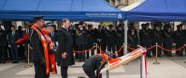 Obchody Dnia Strażaka - nadanie sztandaru Komendzie Miejskiej PSP w Rybniku i 150-lecie Rybnickiej Straży Pożarnej