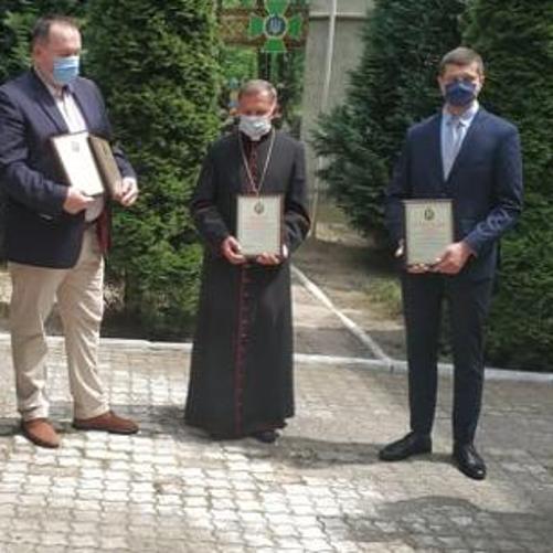 Przekazanie sprzętu szpitalowi Służby Granicznej Ukrainy we Lwowie