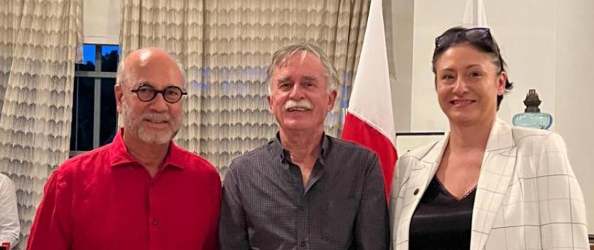 Uroczyste przyjęcie z okazji zakończenia misji przez Honorowego Konsula Generalnego RP w Antananarywie Pana Zbigniewa Kasprzyka