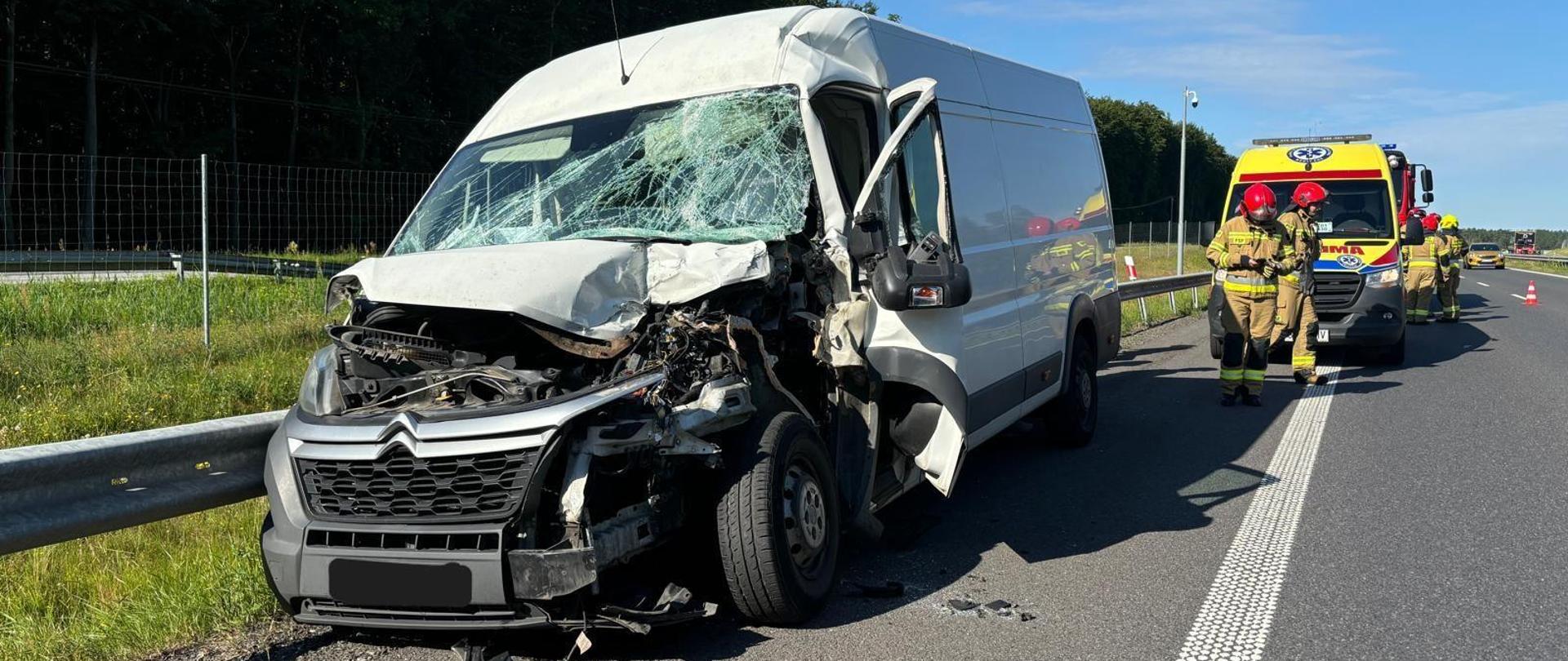 Zdarzenie drogowe na trasie S6