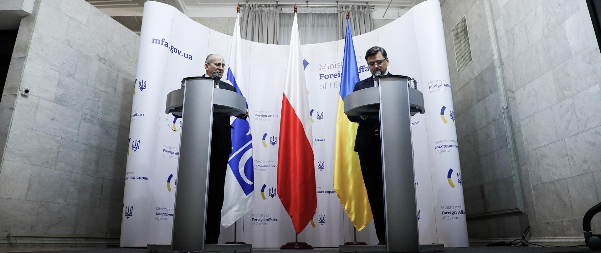 Przewodniczący OBWE Zbigniew Rau w Kijowie