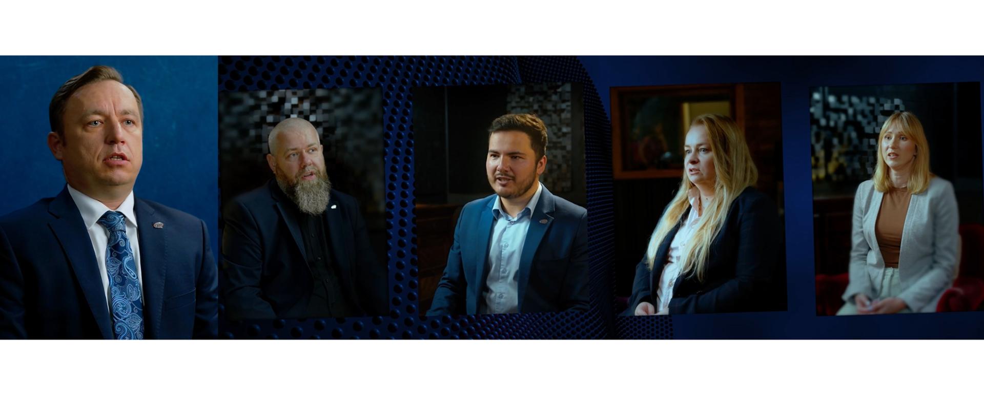 Prezes i eksperci PAA biorący udział w podcaście