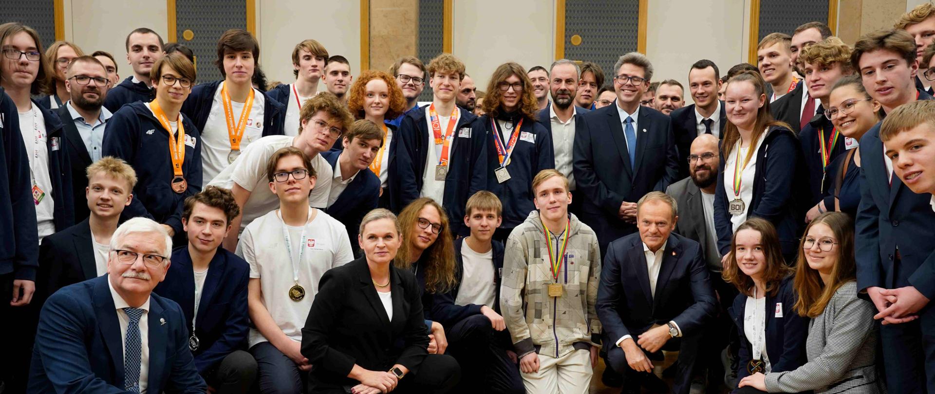 Gala olimpijczyków międzynarodowych w Kancelarii Premiera 