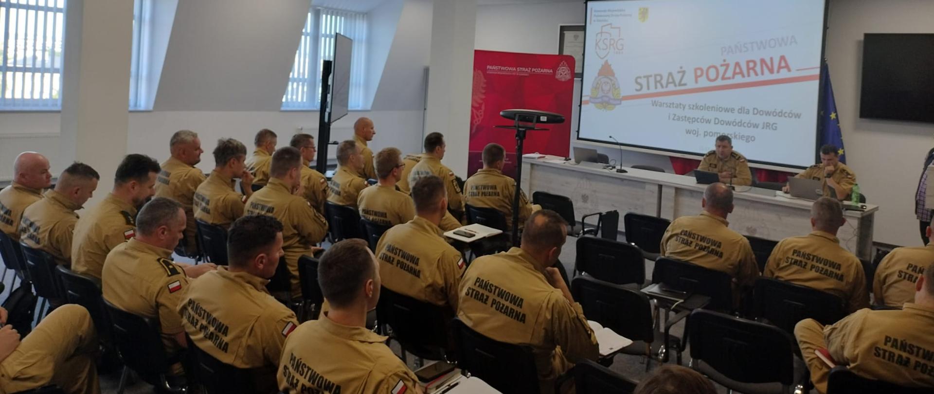 Warsztaty szkoleniowe dla dowódców i zastępców dowódców Jednostek Ratowniczo Gaśniczych