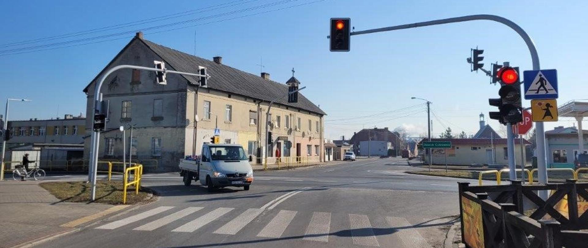 Doświetlenia na DK25 Rychwał- Kokanin