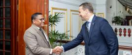Minister Radosław Sikorski's visit to Sri Lanka