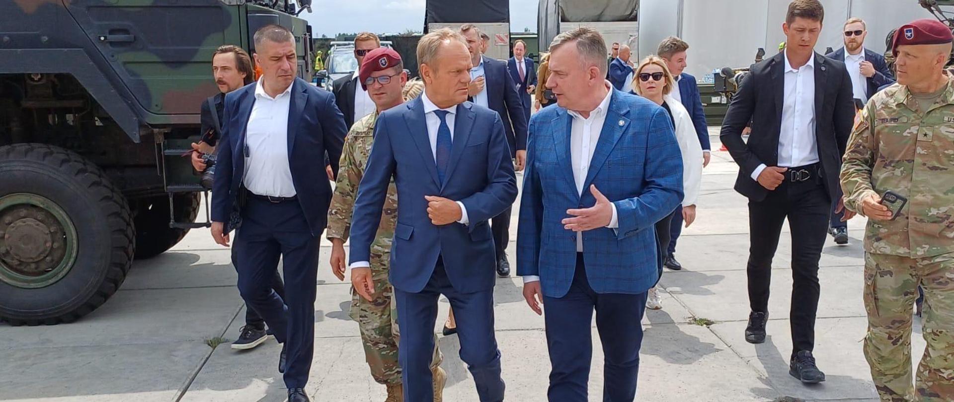 Spotkanie ministra Bejdy z żołnierzami w Rzeszowie 