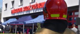 Zdjęcie przedstawia uroczystość Wojewódzkich obchodów Dnia Strażaka