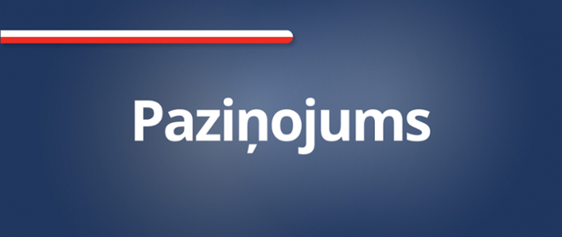 Pazinojums