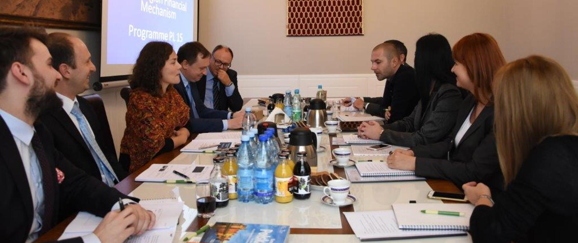 Wizyta delegacji z Rumunii w MSWiA
