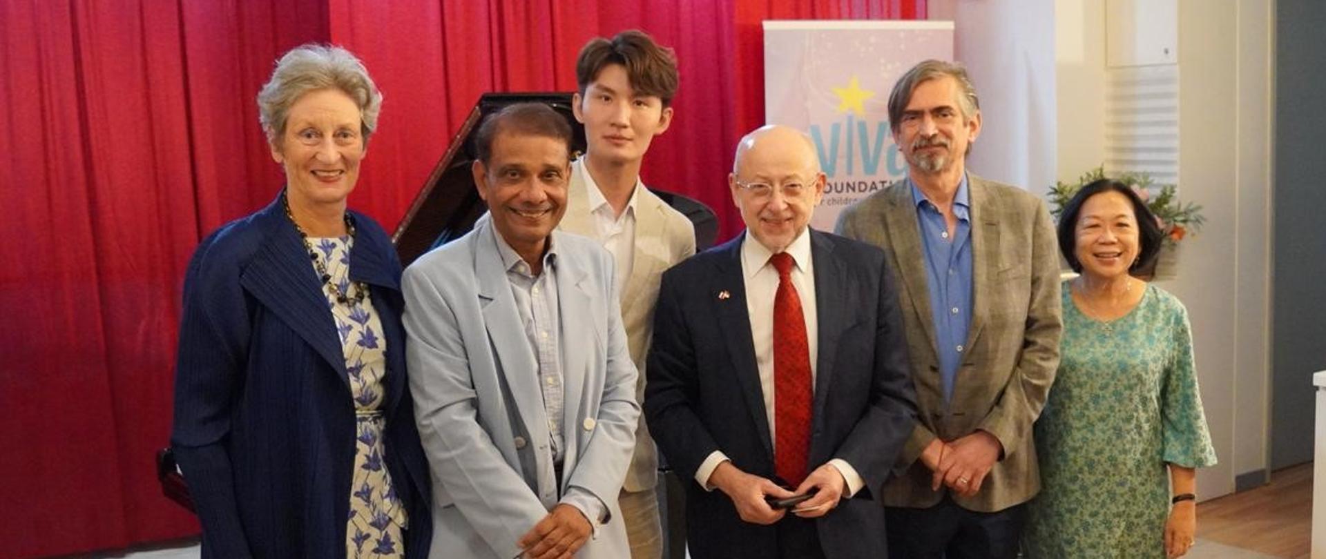 Inauguracja działalności Chopin Society Singapore - mini recital w Viva Foundation HUB.