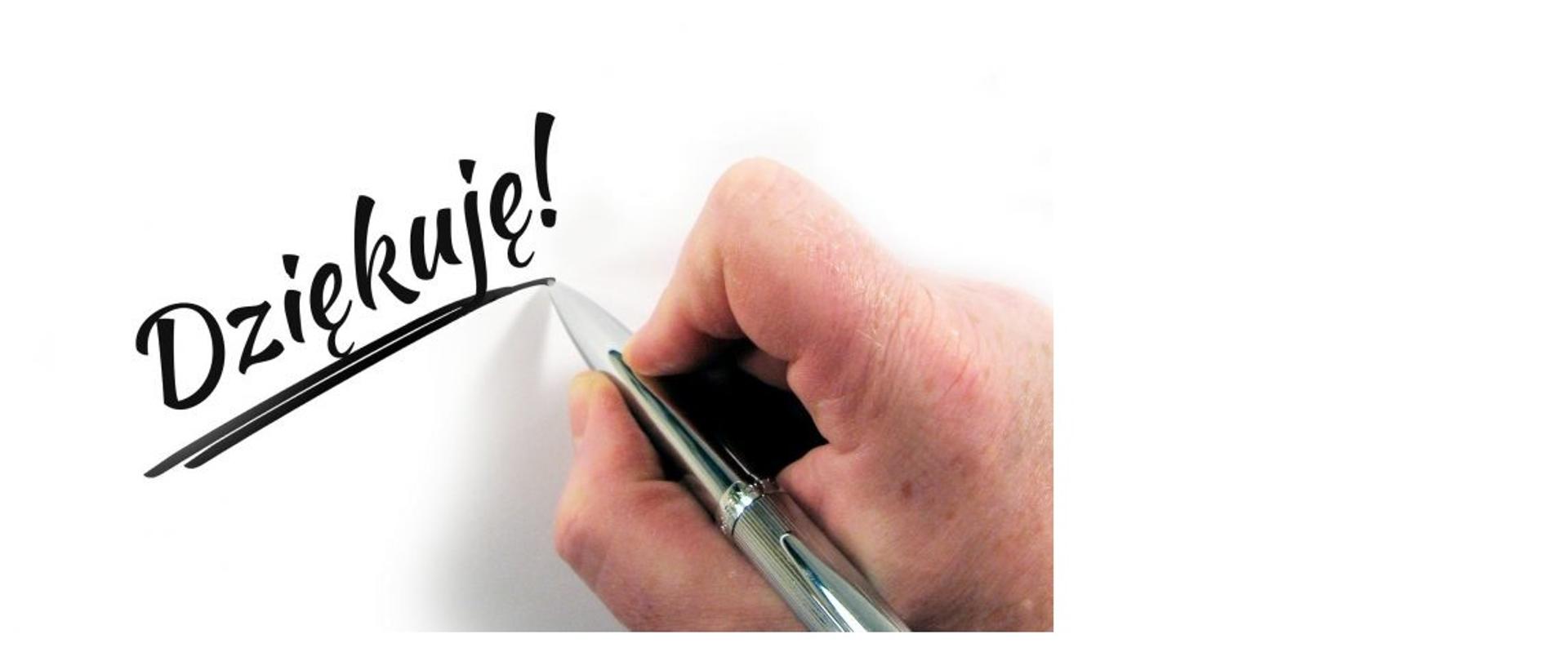 Słowo dziękuję