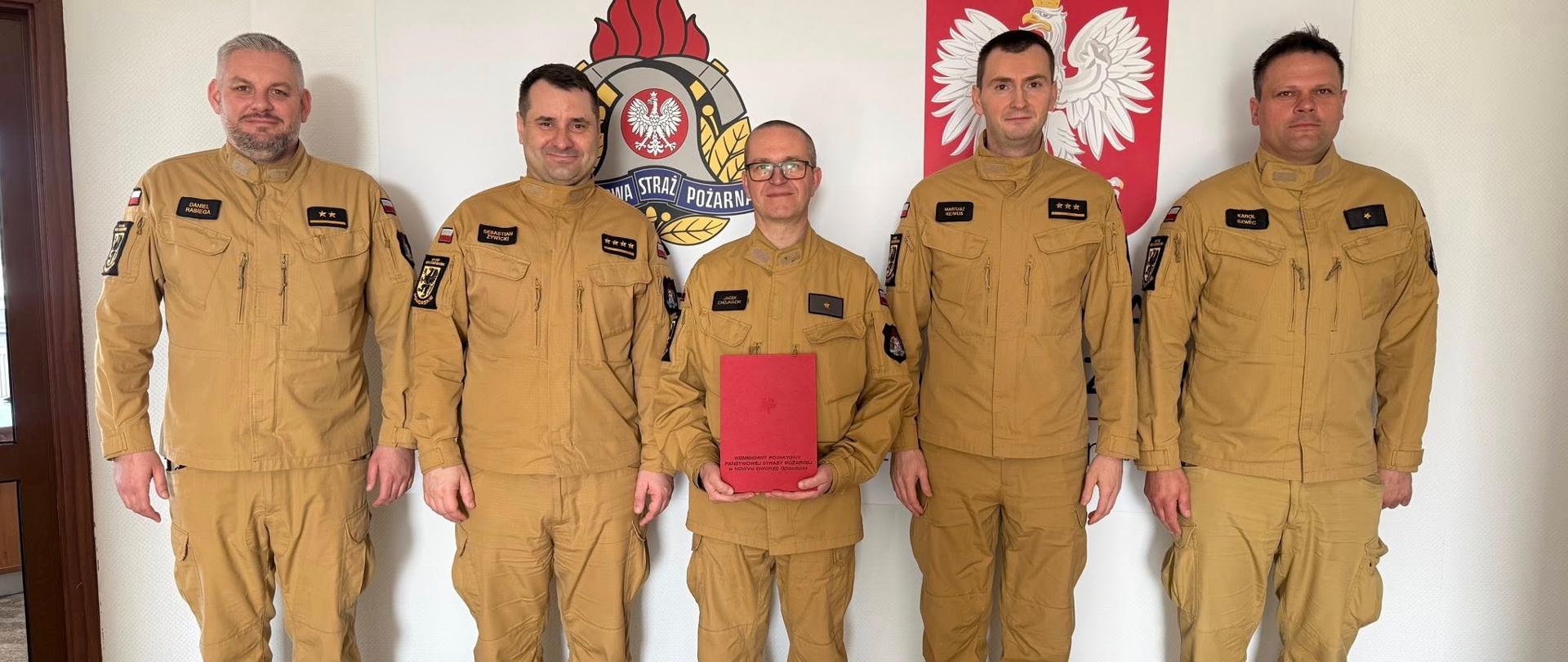 Chojnacki 25 lat służby