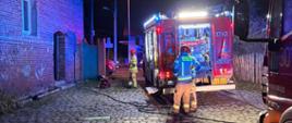 Pożar w budynku wielorodzinnym przy ul. Brodzkiej
