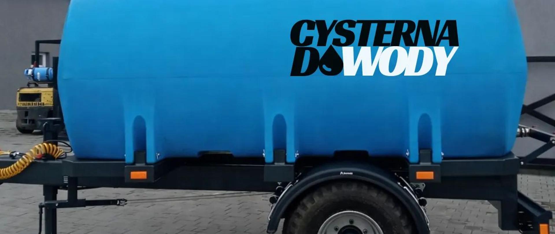 cysterna do wody pitnej