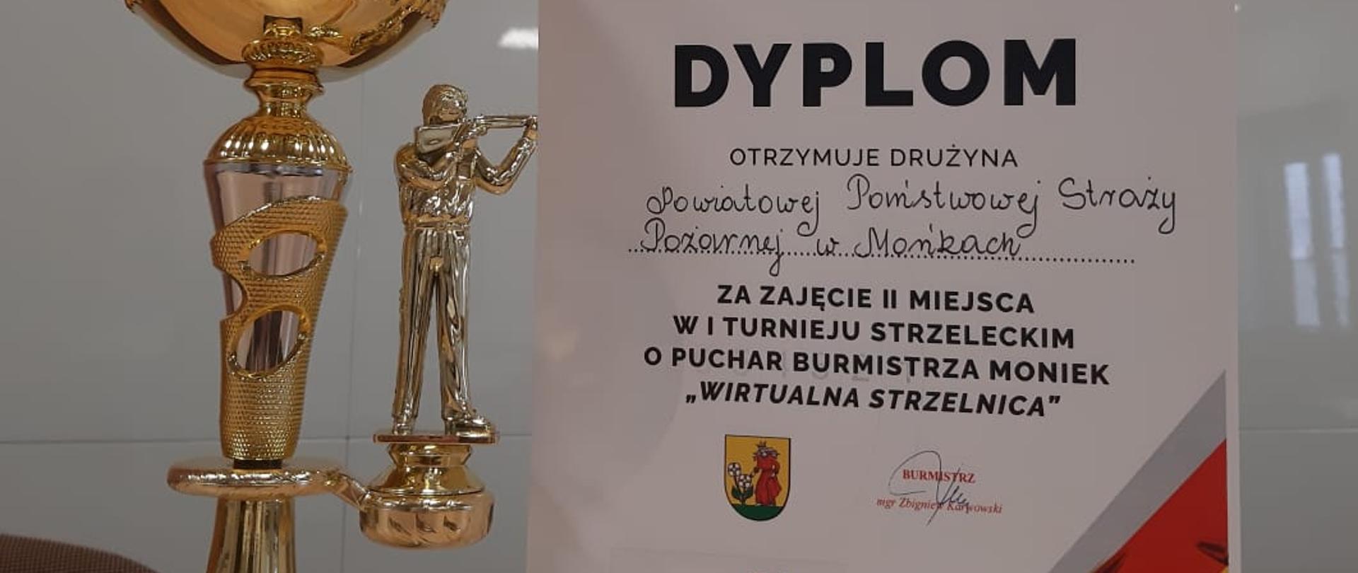 Otwarcie wirtualnej strzelnicy w Szkole Podstawowej nr 1 w Mońkach