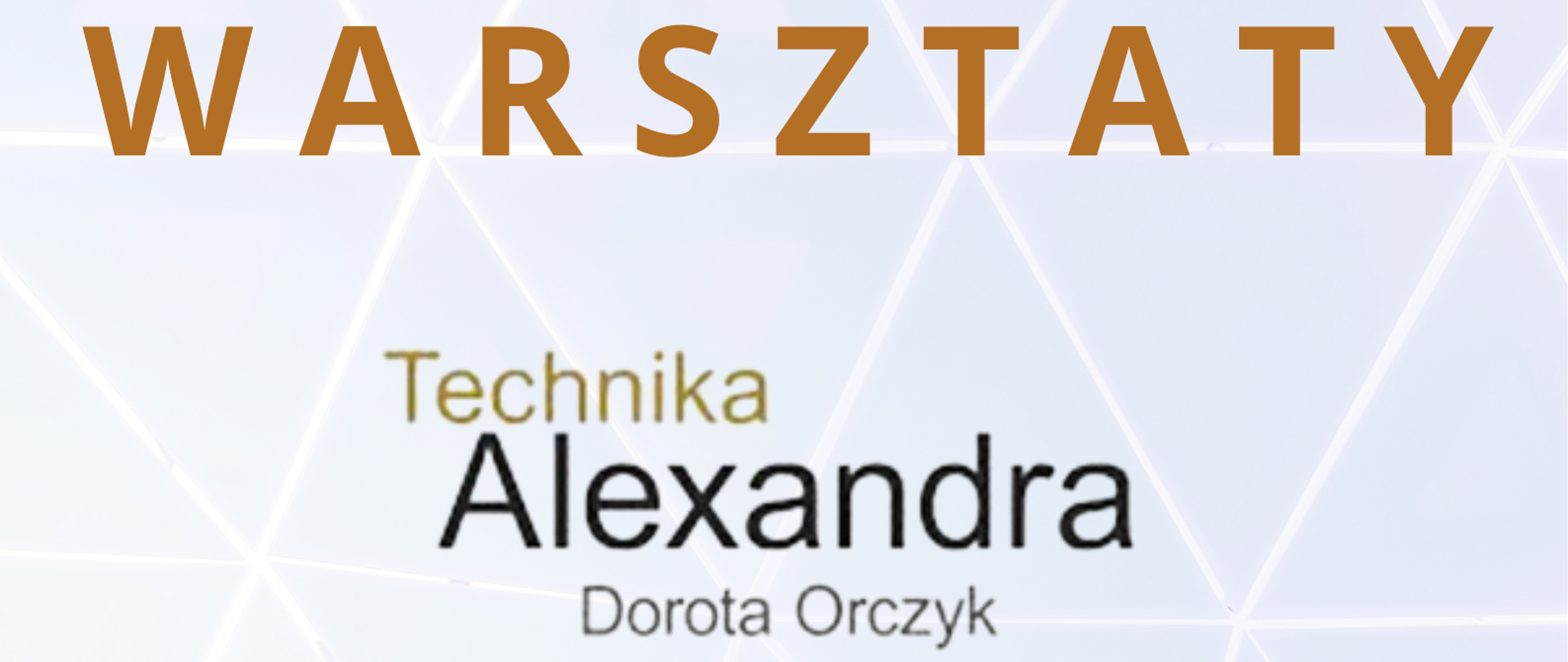 Grafika plakatu to białe trójkąta na szarym tle. Na plakacie znajdują się następujące informacje: w lewym górnym rogu logo szkoły oraz pełna nazwa szkoły: Państwowa Szkoła Muzyczna I i II st. im. Fryderyka Chopina w Nowym Targu. Następnie pełna nazwa wydarzenia : warsztaty Technika Aleksandra Dorota Orczyk. Następnie 04 listopada ( poniedziałek) 2024 r. Nowa aula, Zapisy : NAUCZYCIELE: I grupa: 10.30 – 12.00 lub II grupa: 12.15 – 13.45 UCZNIOWIE: I grupa: 15.15 – 16.45 II grupa: godz. 16.45 – 18.15

