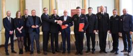 Podpisanie umowy na „Budowę budynku strażnicy dla JRG nr 10 KM PSP w Poznaniu” 