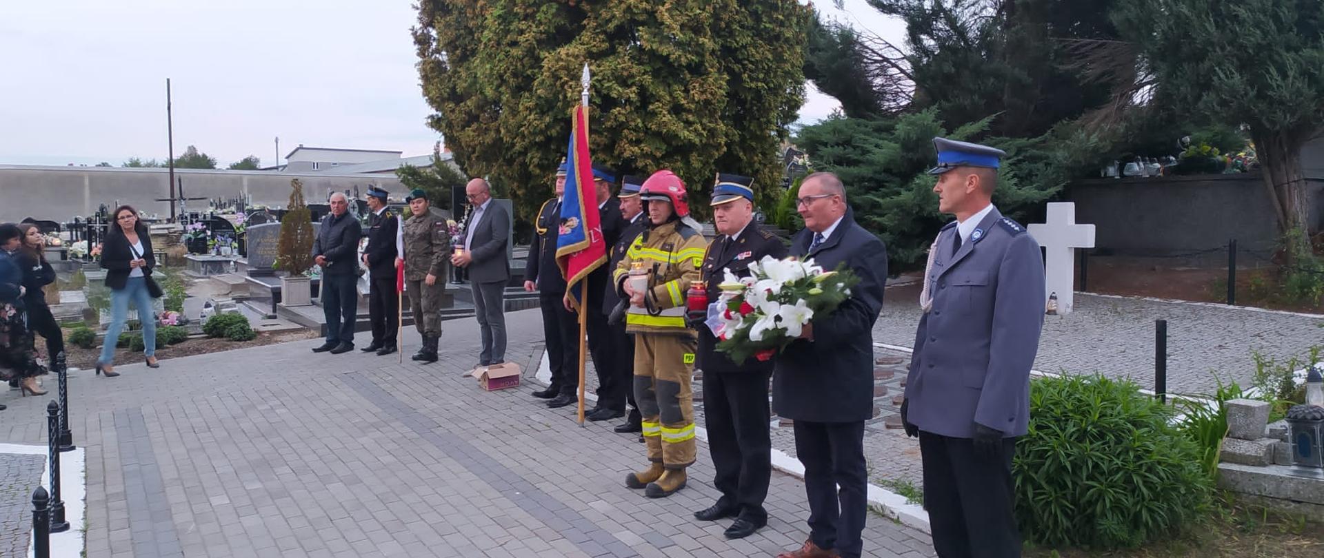 83. Rocznica napaści Związku Radzieckiego na Polskę delegacja