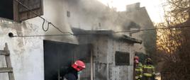 pożar budynku mieszkalnego przy ul. Witosa