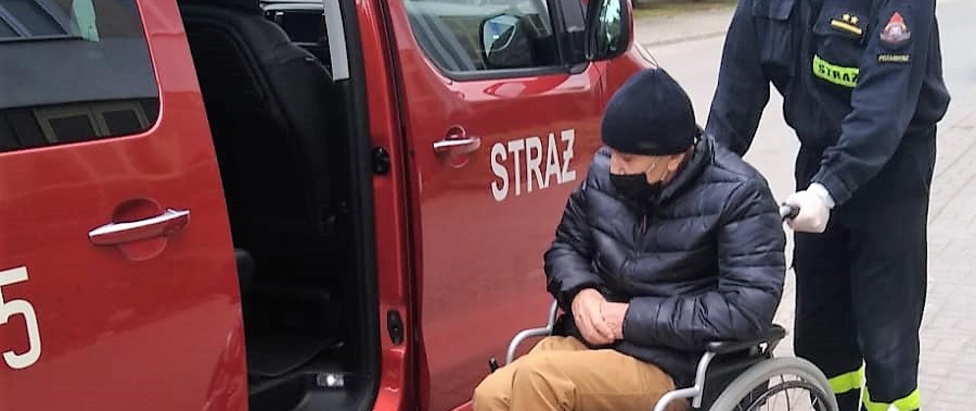 Strażacy wspierają Narodowy Program Szczepień.