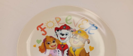 Ceramiczny talerz 19 cm licencja Psi Patrol KIDS