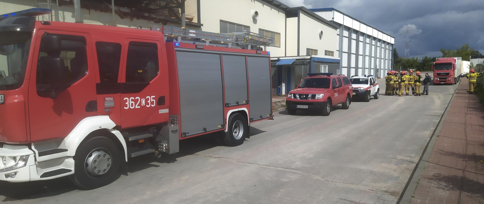 Tlenek węgla w hali produkcyjno-magazynowej we Włocławku