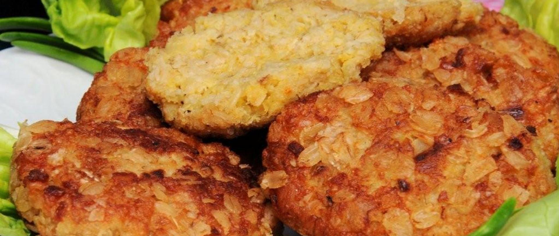 Kotlety z płatków owsianych