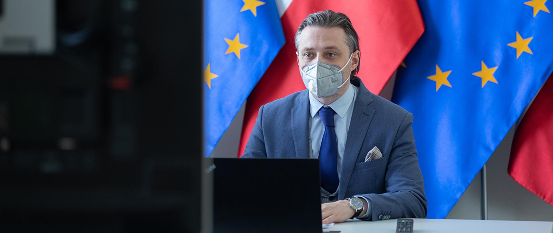 Wiceminister Bartosz Grodecki