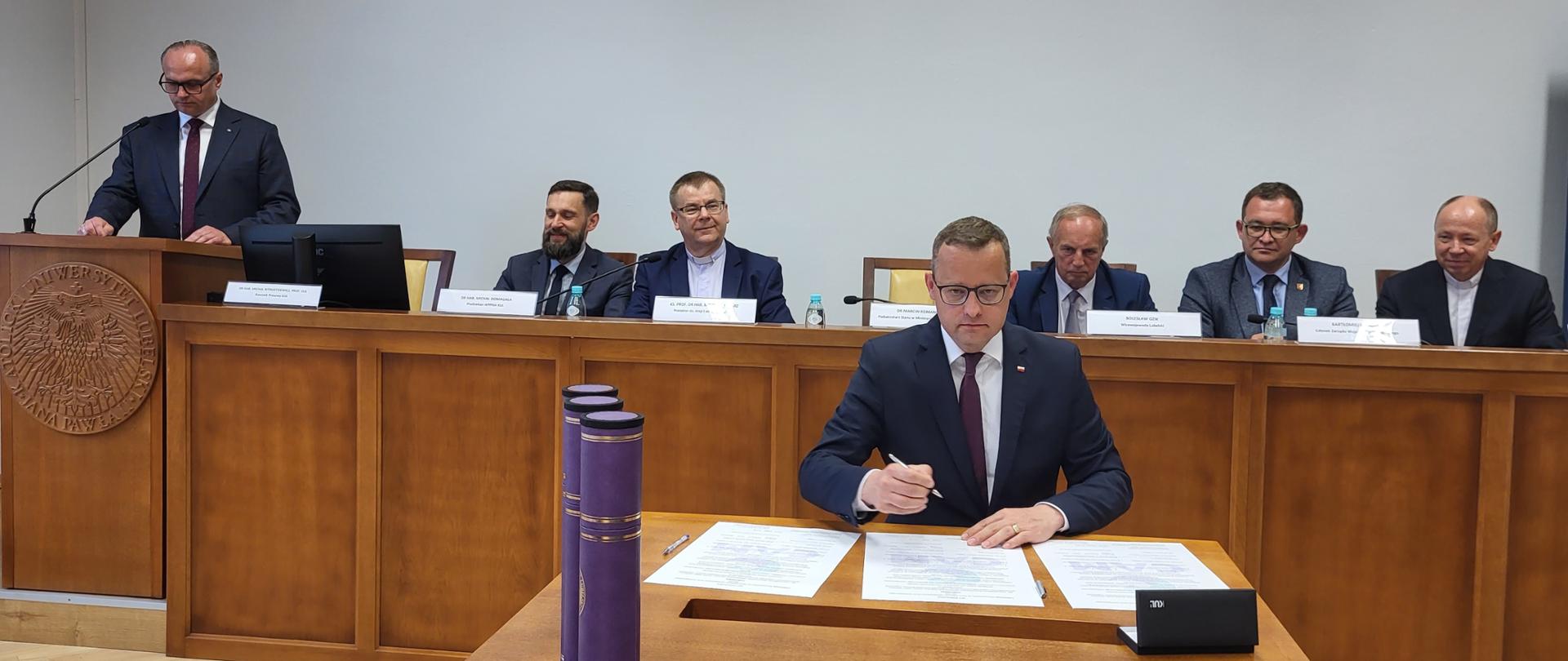 Wiceminister Marcin Romanowski 