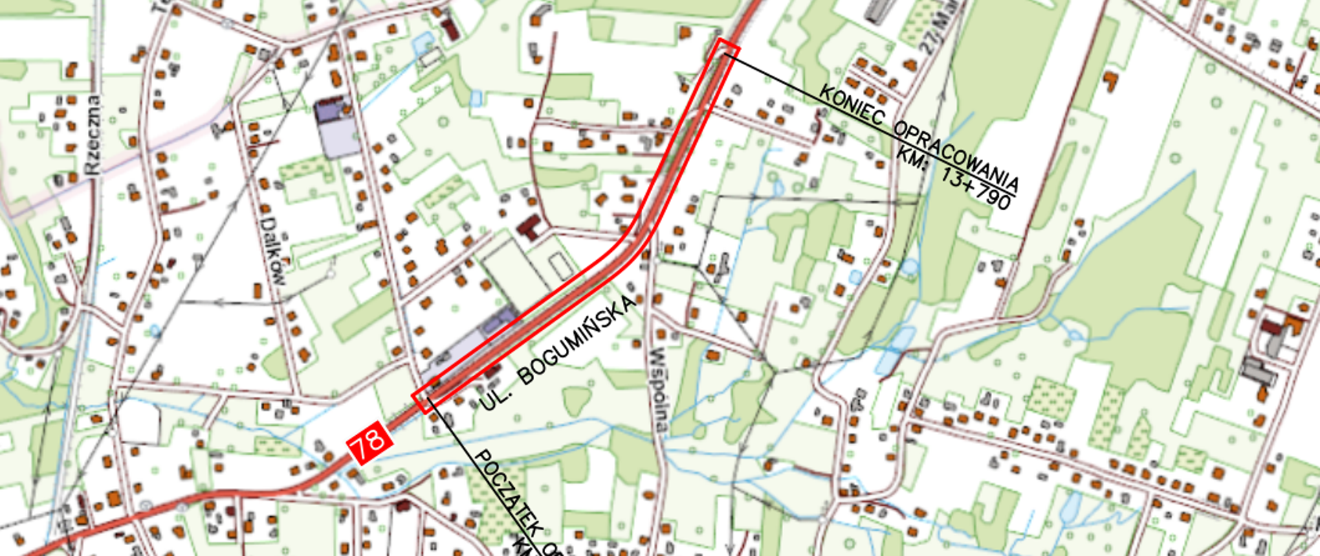 Wybudujemy chodniki w ciągu DK78 w Turzy Śląskiej i Gorzycach.