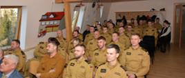 Narada roczna- siedzący strażacy z KP PSP w Olecku