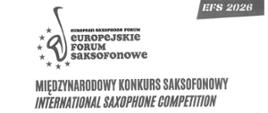 Dyplom trzeciego miejsca dla Martyny Bąkowskiej w Międzynarodowym Konkursie Saksofonowym we Wrocławiu w dniach od jedenastego do dwunastego marca dwa tysiące dwudziestego szóstego roku