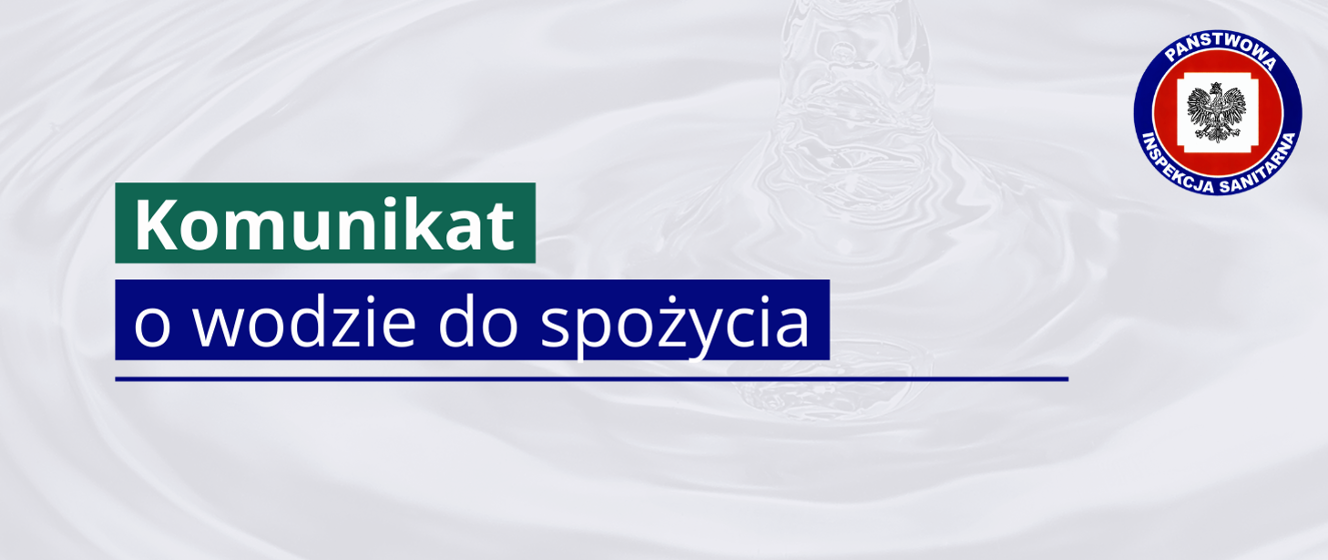 Woda z wodociągu Krępa nadaje się do spożycia