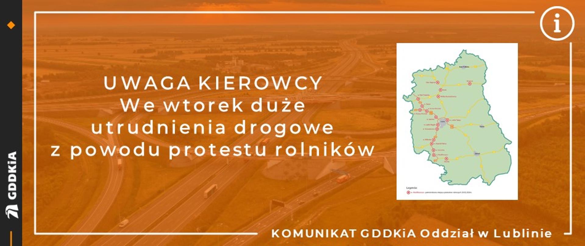 Protest rolników 20 lutego 2024