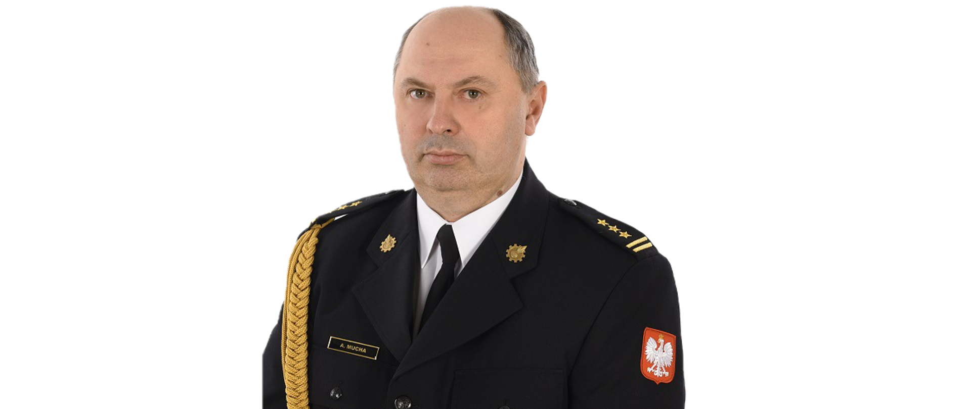 st. bryg. Andrzej Mucha - Zastępca Komendanta powiatowego PSP