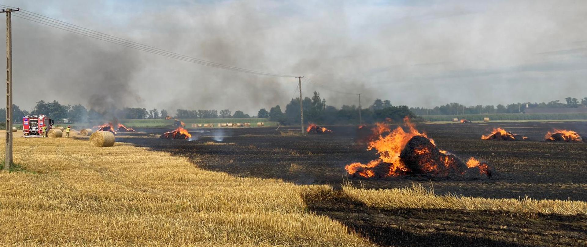 Pożar w m. Drążewo