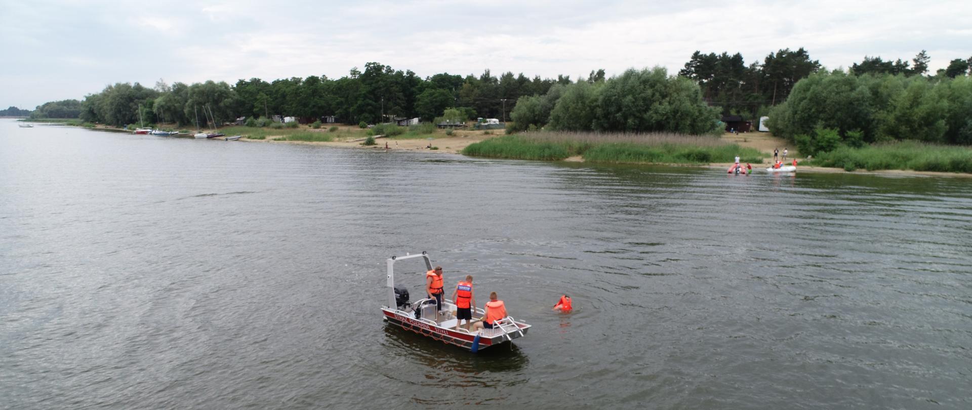 11-13.07.2023 r. - ćwiczenia z ratownictwa wodnego na zbiorniku Jeziorsko