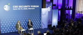Wicewojewoda Mateusz Szauer na Forum Bezpieczeństwa Europy Środkowej i Wschodniej