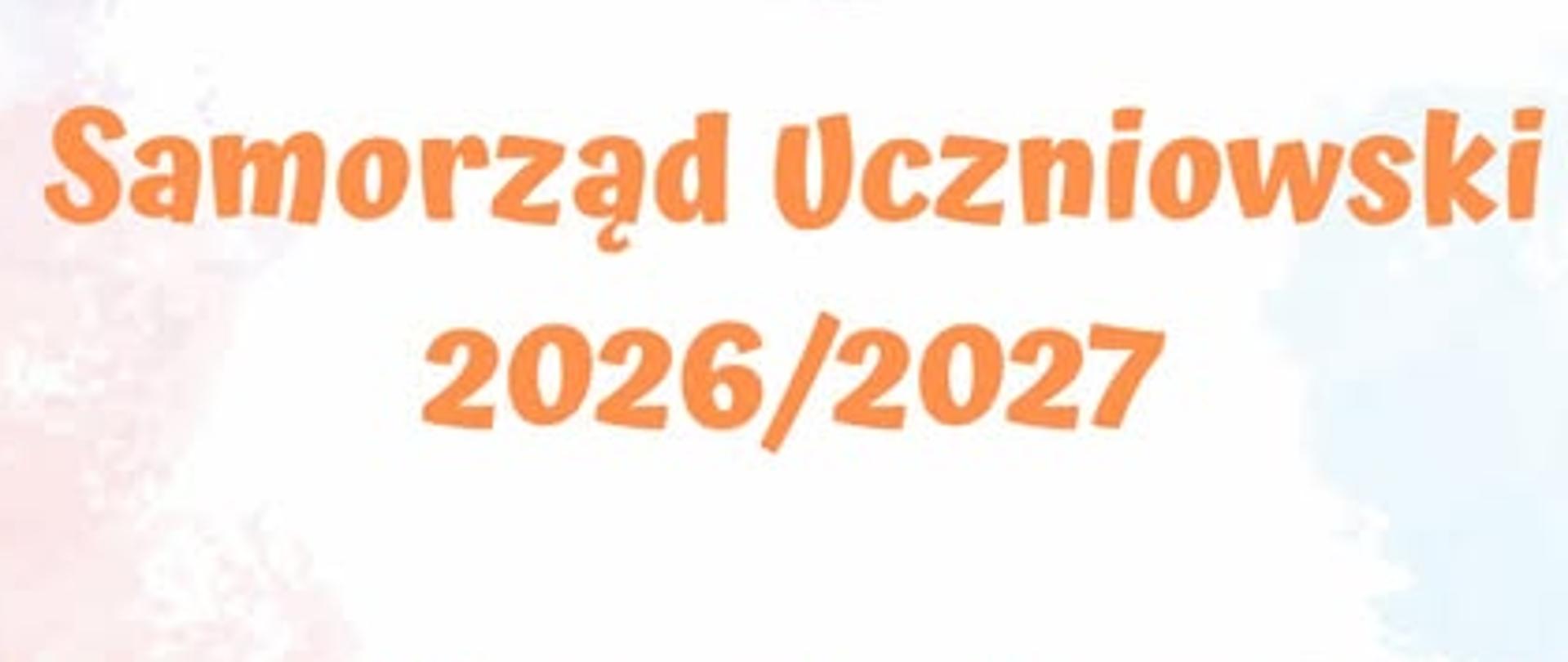 Samorząd Uczniowski 2026/2027