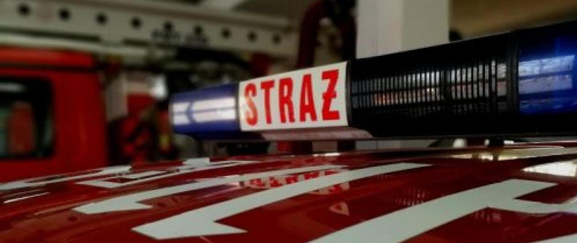 Na zdjęciu widać sygnalizację świetlną samochodu 