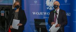 konferencja wojewody opolskiego ws. uwalniania łóżek przeznaczonych dla pacjentów covid-19