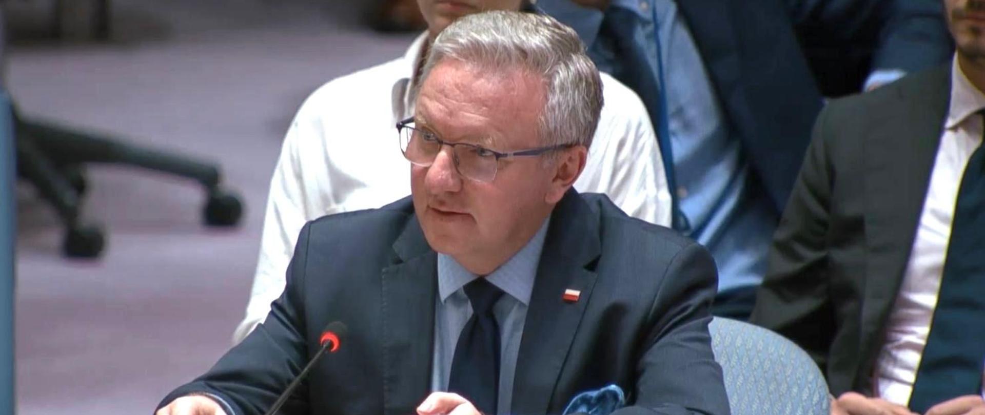 Amb. K. Szczerski na RB ONZ