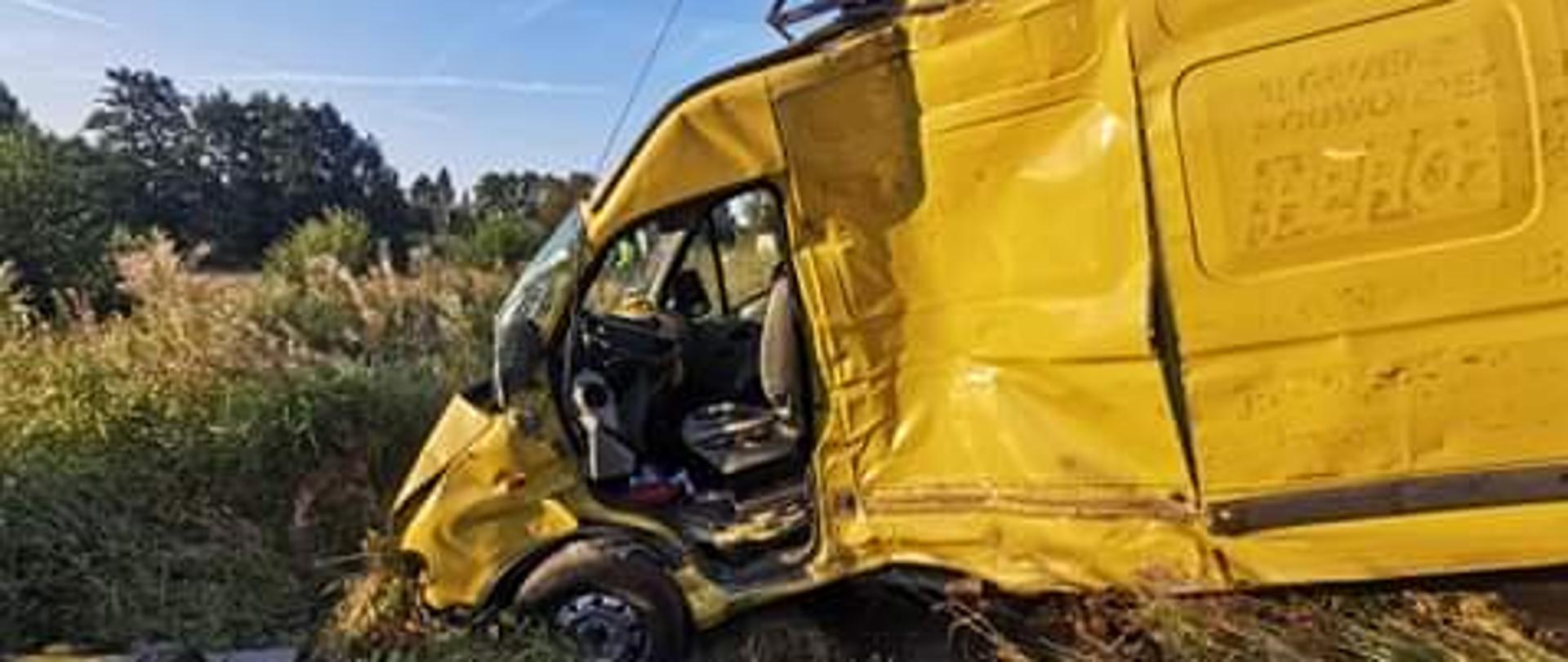 Zdjęcie z wypadku w miejscowości Przyrowo