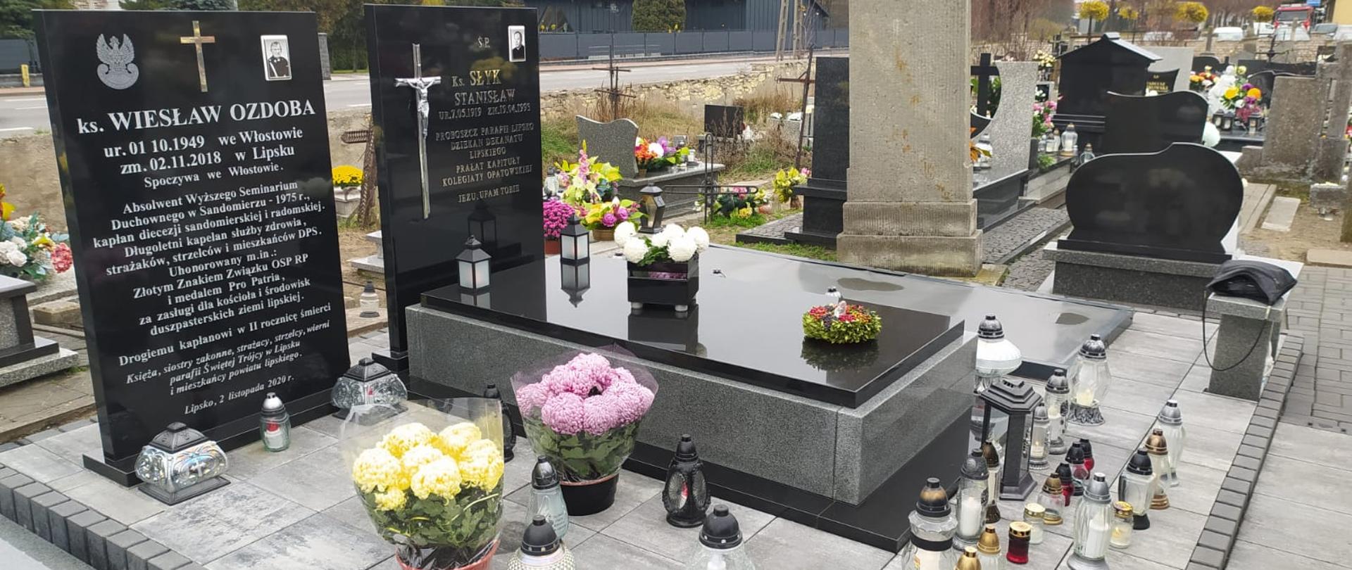 IV Rocznica Śmierci Ks. Wiesława Ozdoby – Długoletniego Kapelana Strażaków Powiatu Lipskiego