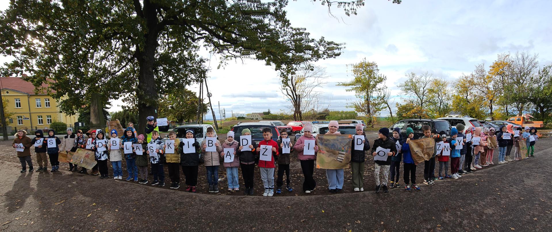 "Akcja Odblask" w Szkole Podstawowej w Kościelcu 24.10.2025