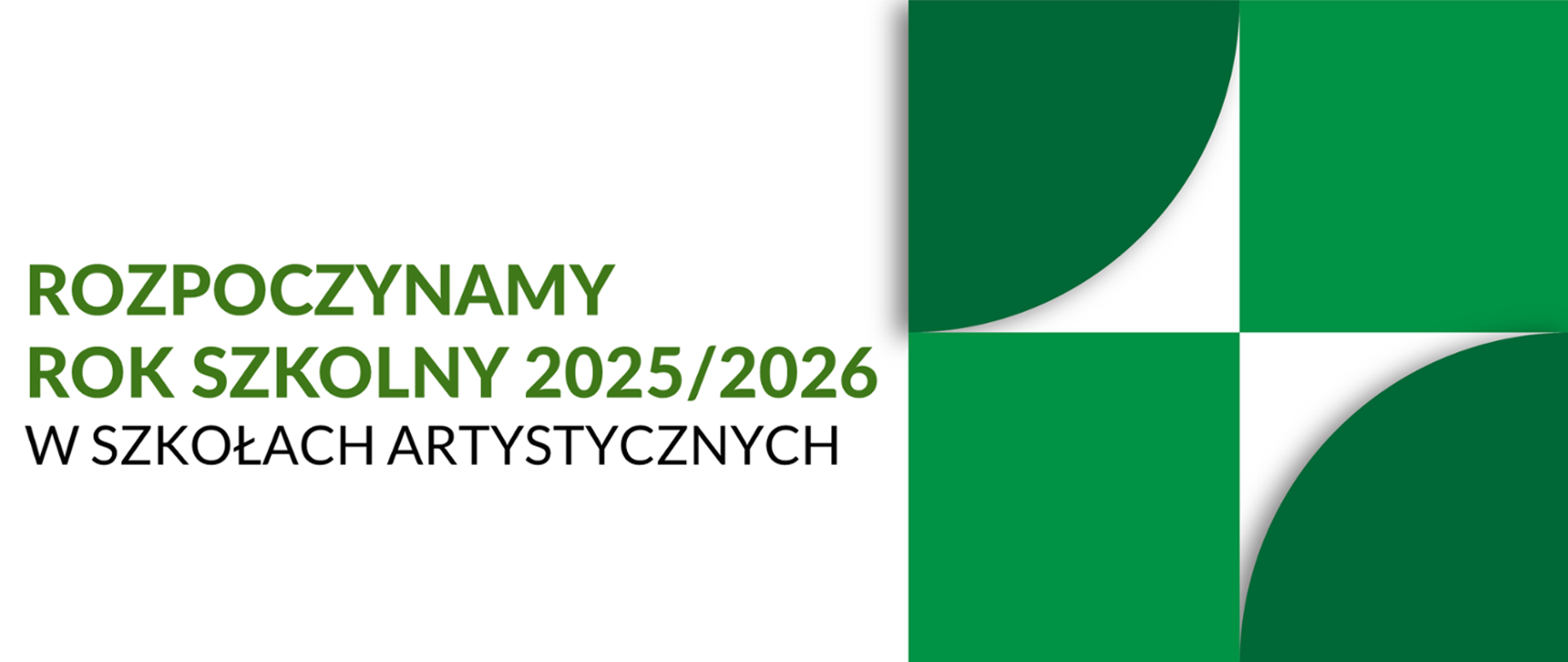 Rozpoczynamy rok szkolny 2025/2026 w szkołach artystycznych