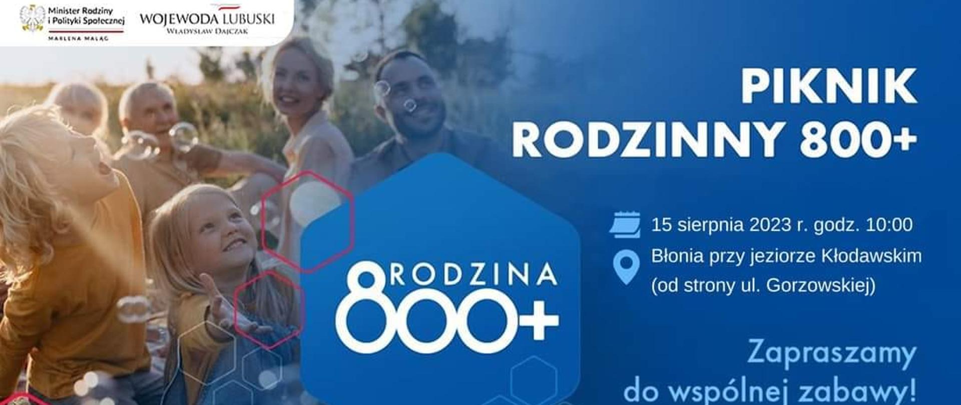 Piknik Rodzina 800+ w Kłodawie