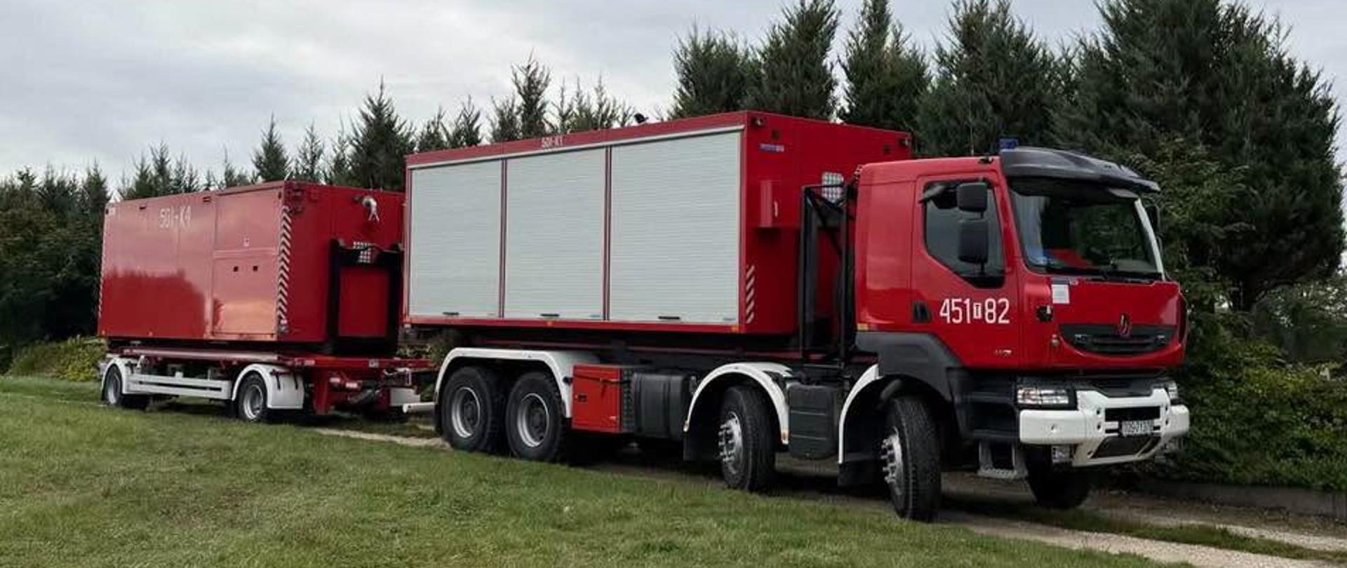 Specjalistyczny samochód wchodzący w skład plutonu logistycznego 